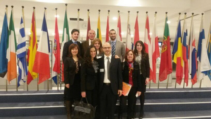 La delegazione dell'Avvocatura isernina in visita al Parlamento Europeo